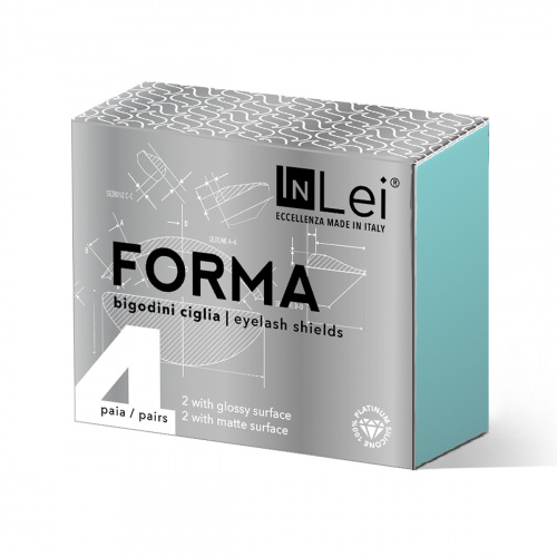 InLei® “FORMA” 4 пары универсального размера (2 пары матовых и 2 пары глянцевых)